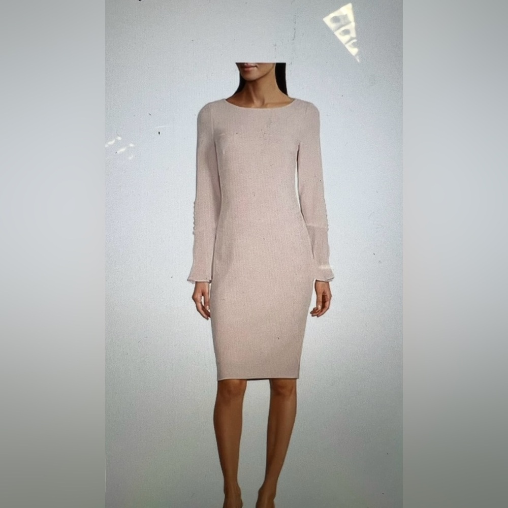Calvin Klein Dress Light Pink Blush
